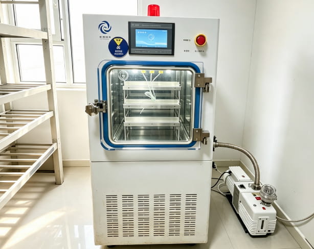 h30-lab-freeze-dryer-open-door-bio-sample-storage-xinjiang-university-lab